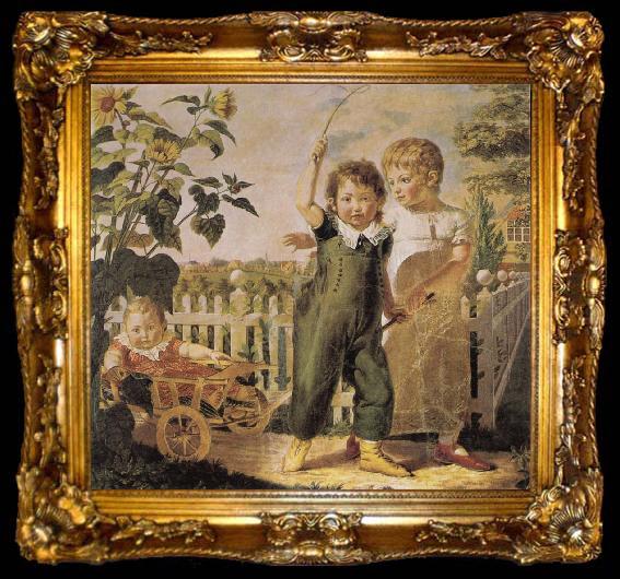 framed  Philipp Otto Runge The Hulsenbeck Children, ta009-2